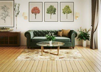 Wooden Flooring in lounge