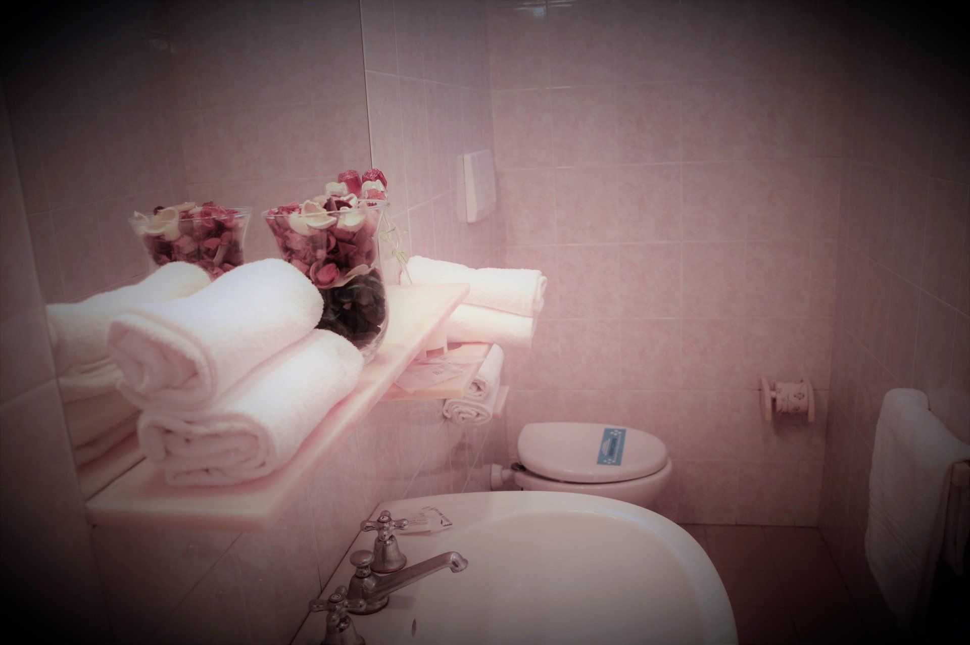 Bagno privato in camera del resort