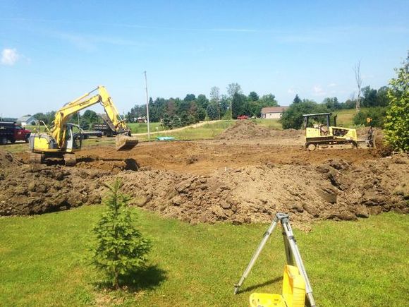 Commercial Excavation — Cranesville, PA — Brandon C. Kennedy Construction & Excavating Commercial Excavation — Cranesville, PA — Brandon C. Kennedy Construction & Excavating