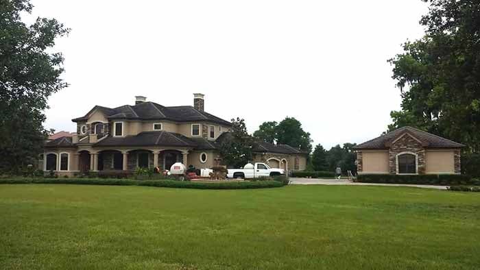 Before Cleaning the Roof of the House — Pressure Washing in Tampa Bay, FL