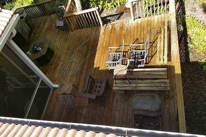 After Cleaning the Patio — Commercial Roof Pressure Washing Services in Tampa Bay, FL