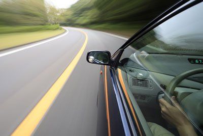 Cruising in a car Cruising in a car