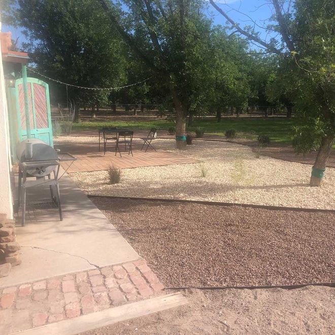 Clean Backyard — Las Cruces, NM — CN Landscaping Clean Backyard — Las Cruces, NM — CN Landscaping