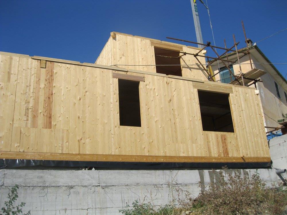 Edificio in legno