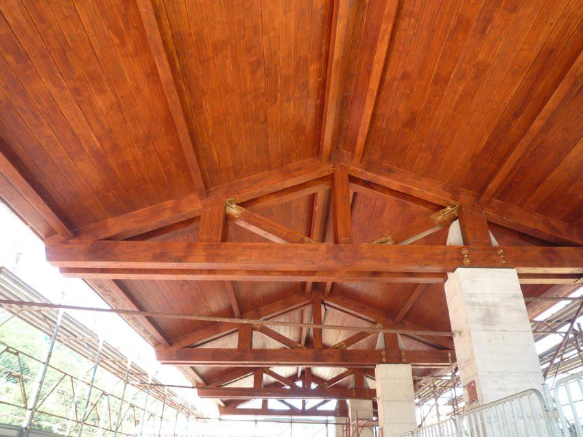 Copertura in legno