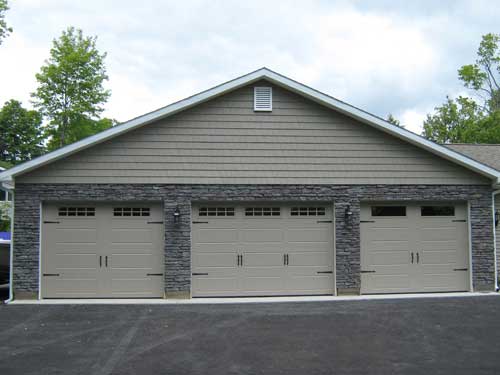 Gray Residential Garage Door – Garage Doors in Amsterdam, NY
