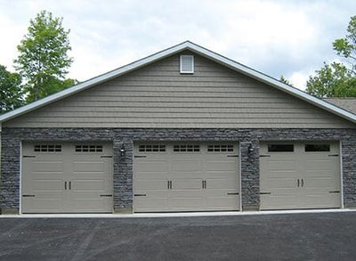 Residential House - Garage Doors Installation in Amsterdam, NY Residential House - Garage Doors Installation in Amsterdam, NY