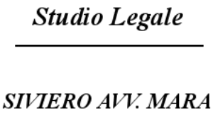 STUDIO LEGALE SIVIERO AVV. MARA