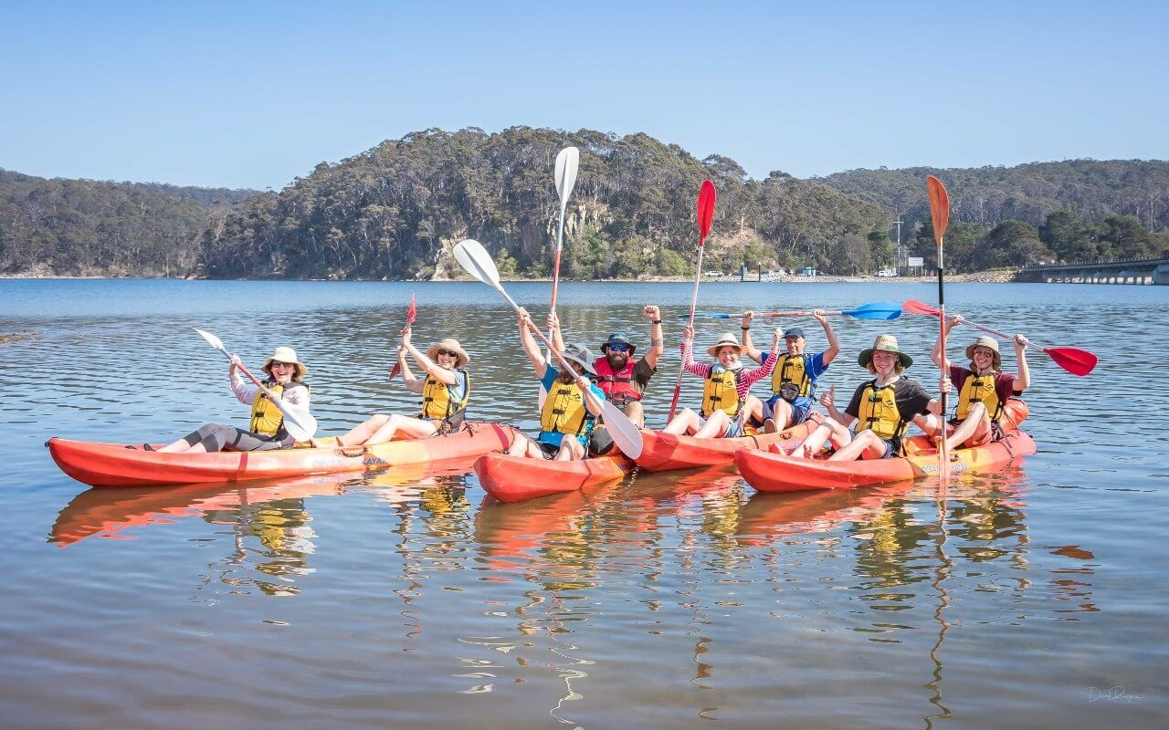 Guided kayaking tours Tathra