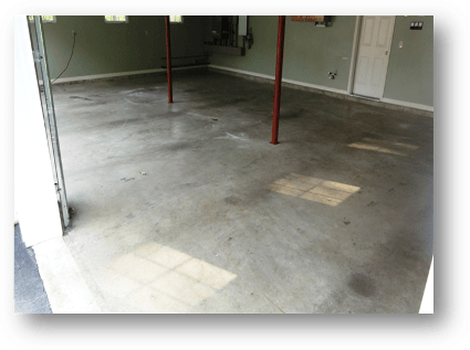 Floor Without Coating — Garage Floor Coatings in Mahopac, NY Floor Without Coating — Garage Floor Coatings in Mahopac, NY