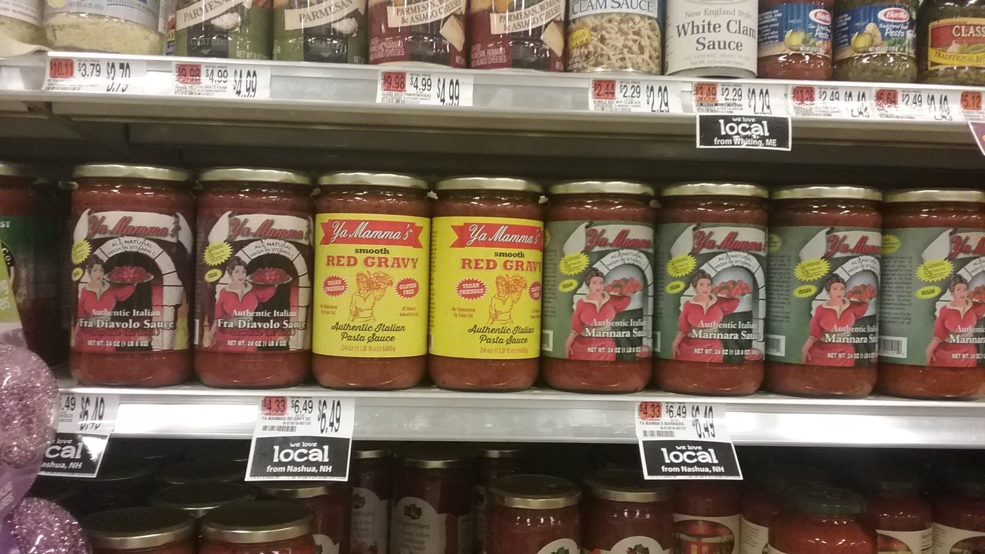 Sauces at Hanaford