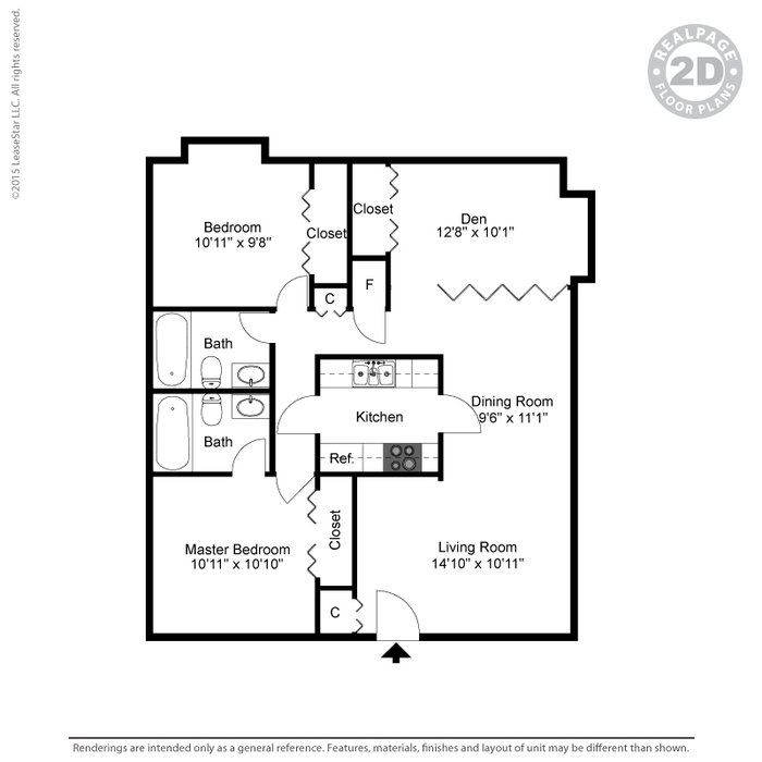westridge apartment homes 2 bed 2 bath