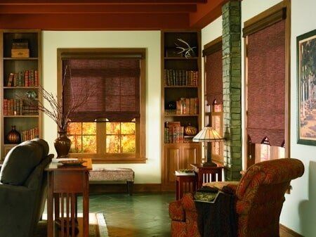 A living room filled with furniture and a lamp