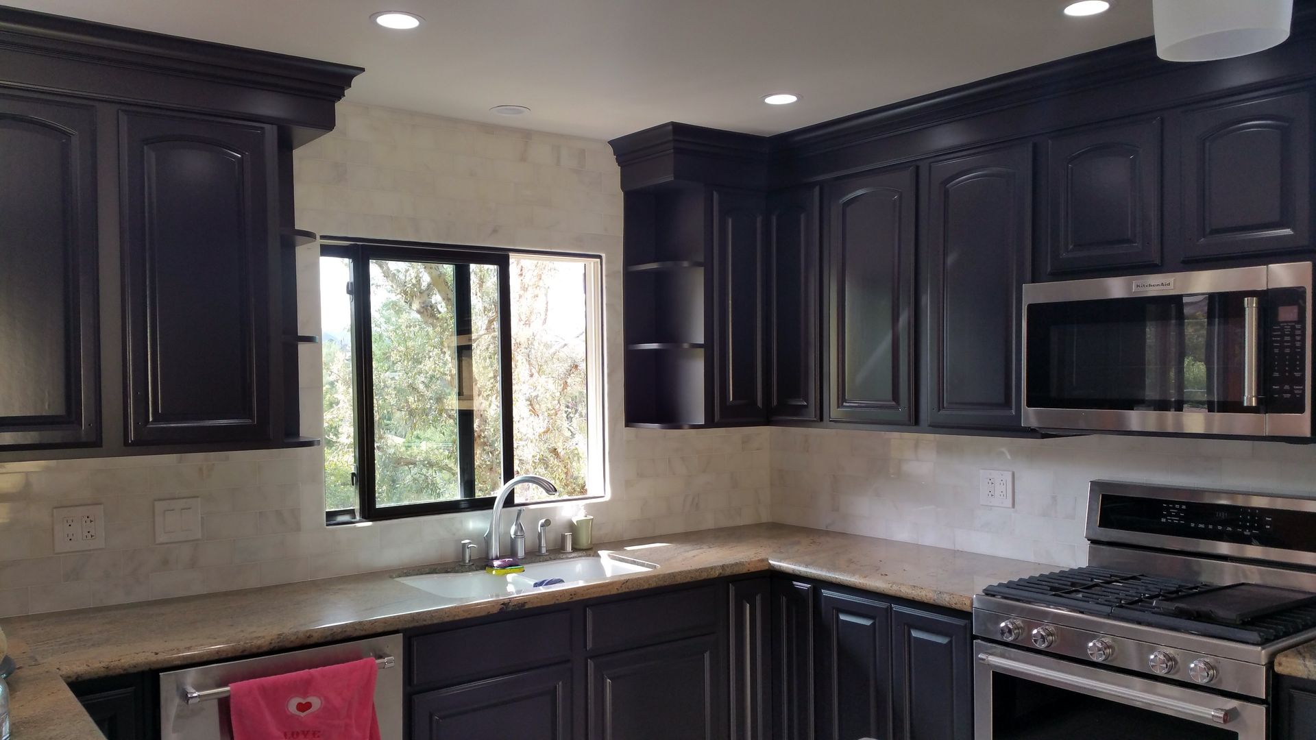cabinet refinishing, cabinet painting