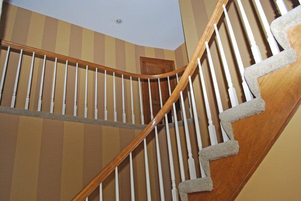striped walls,  painting, wall painting