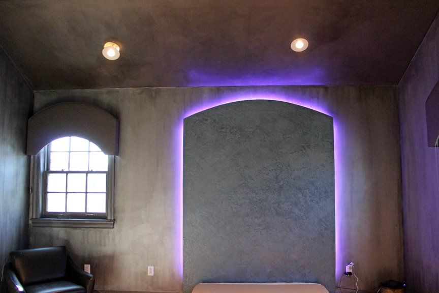 metallic painting, lighting effects, faux painting
