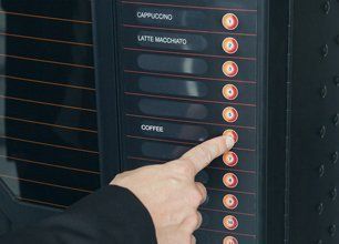 Coffee vending machine
