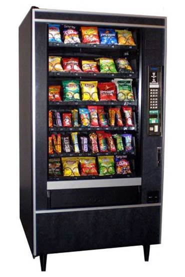 Snacks vending machine