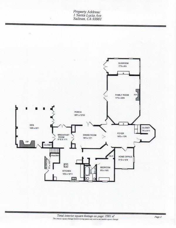 1 Santa Lucia Ave