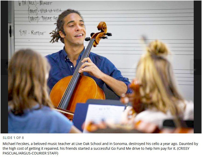 La historia de un violonchelo roto