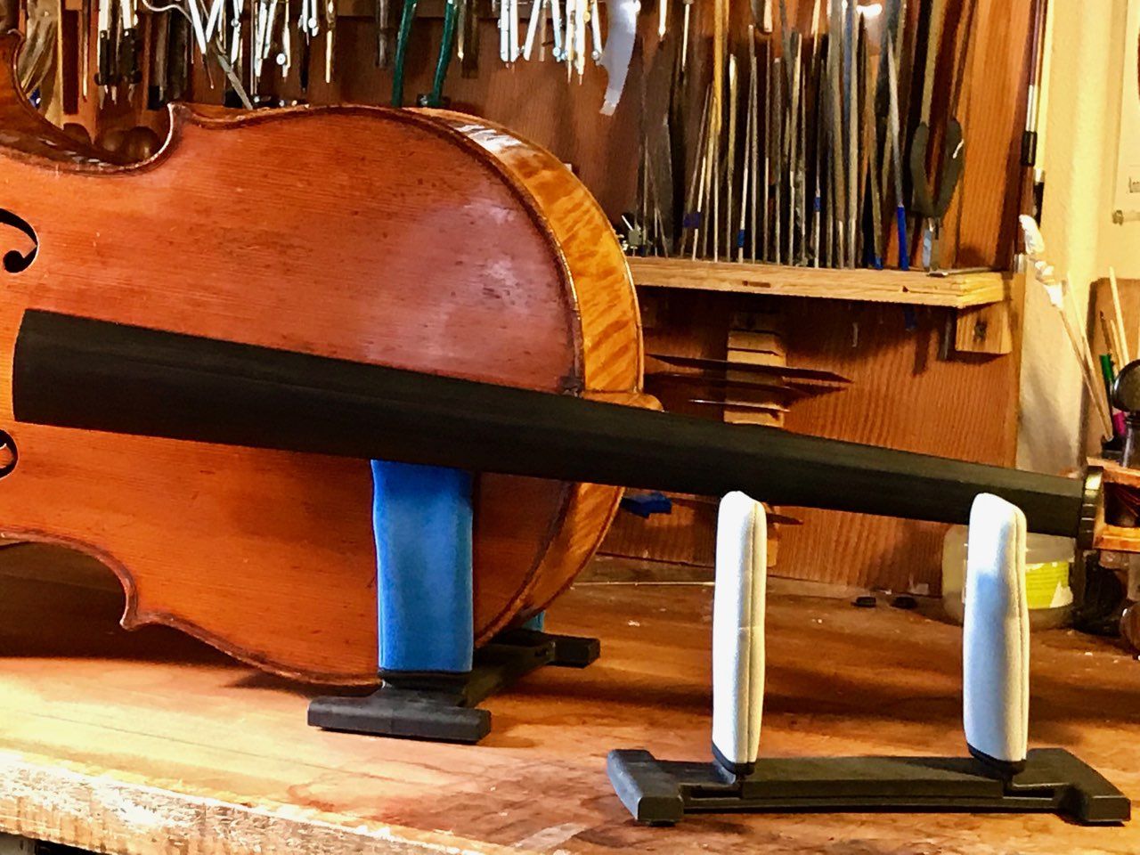 CelloGard on workbench
