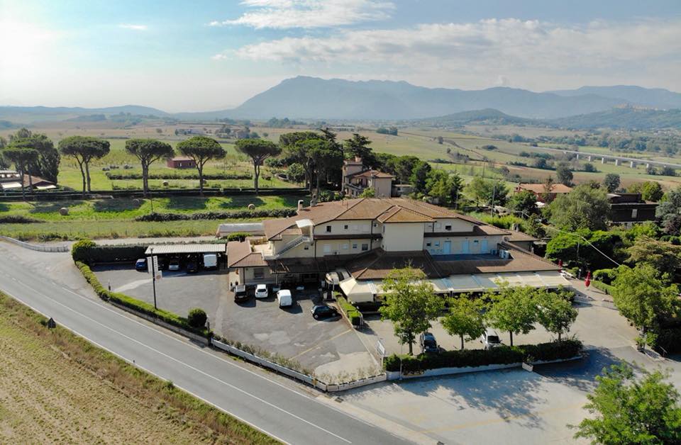 Vista aerea albergo