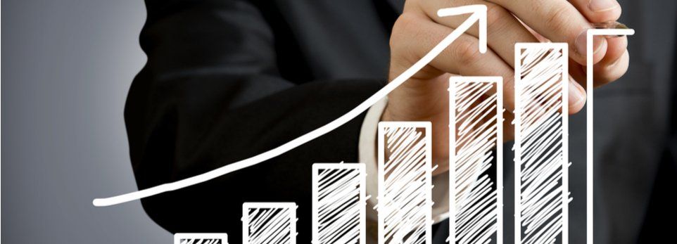 grafico sulla crescita finanziaria