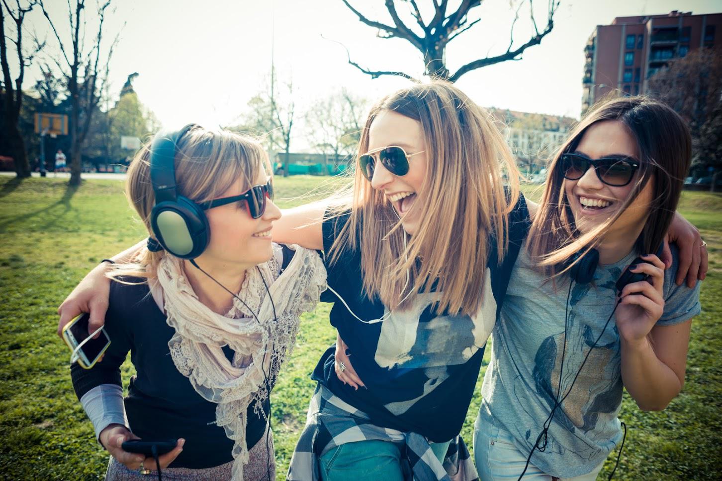 Prescription Sunglasses — Three Girls Wearing a Sunglasses in Concord, NC