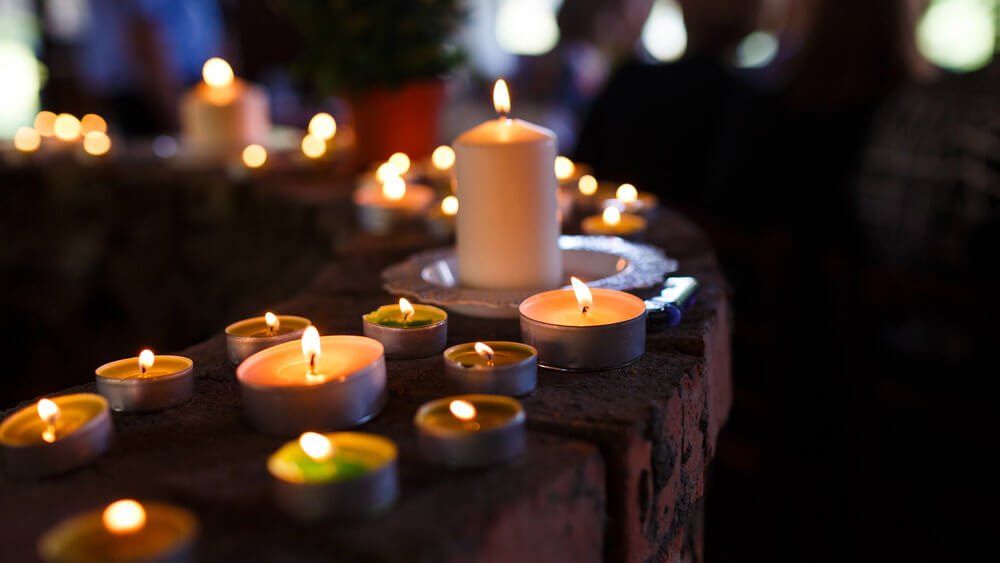 candele funebri