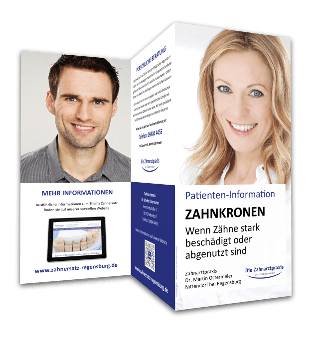 Flyer Zahnkronen Flyer Zahnkronen