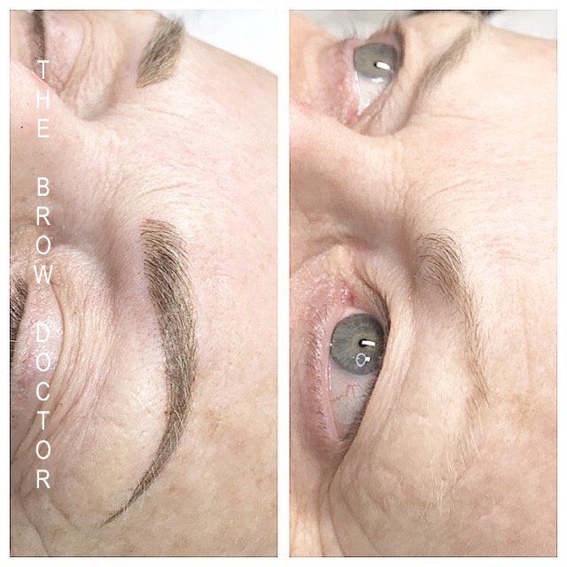 Before and After Micro-Blading