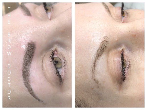 Before and After Micro-Blading