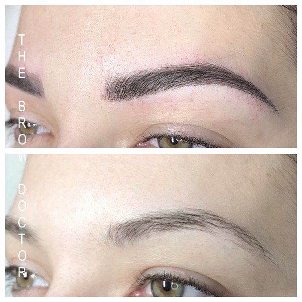 Before and After Micro-Blading