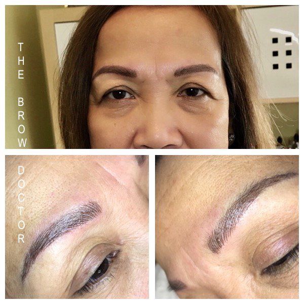 Before and After Micro-Blading North Surrey