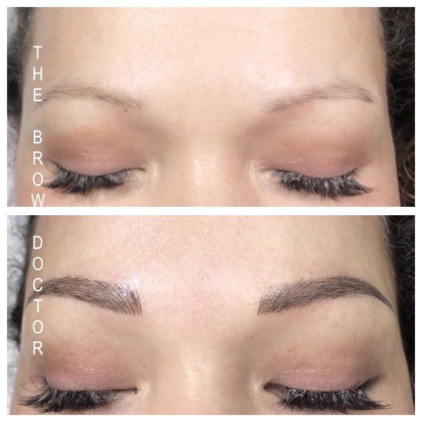 Before and After Micro-Blading