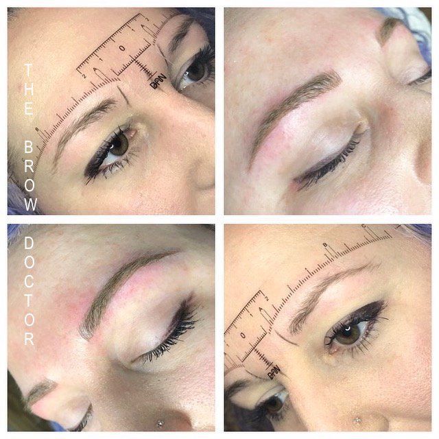 Before and After Micro-Blading Walnut Grove