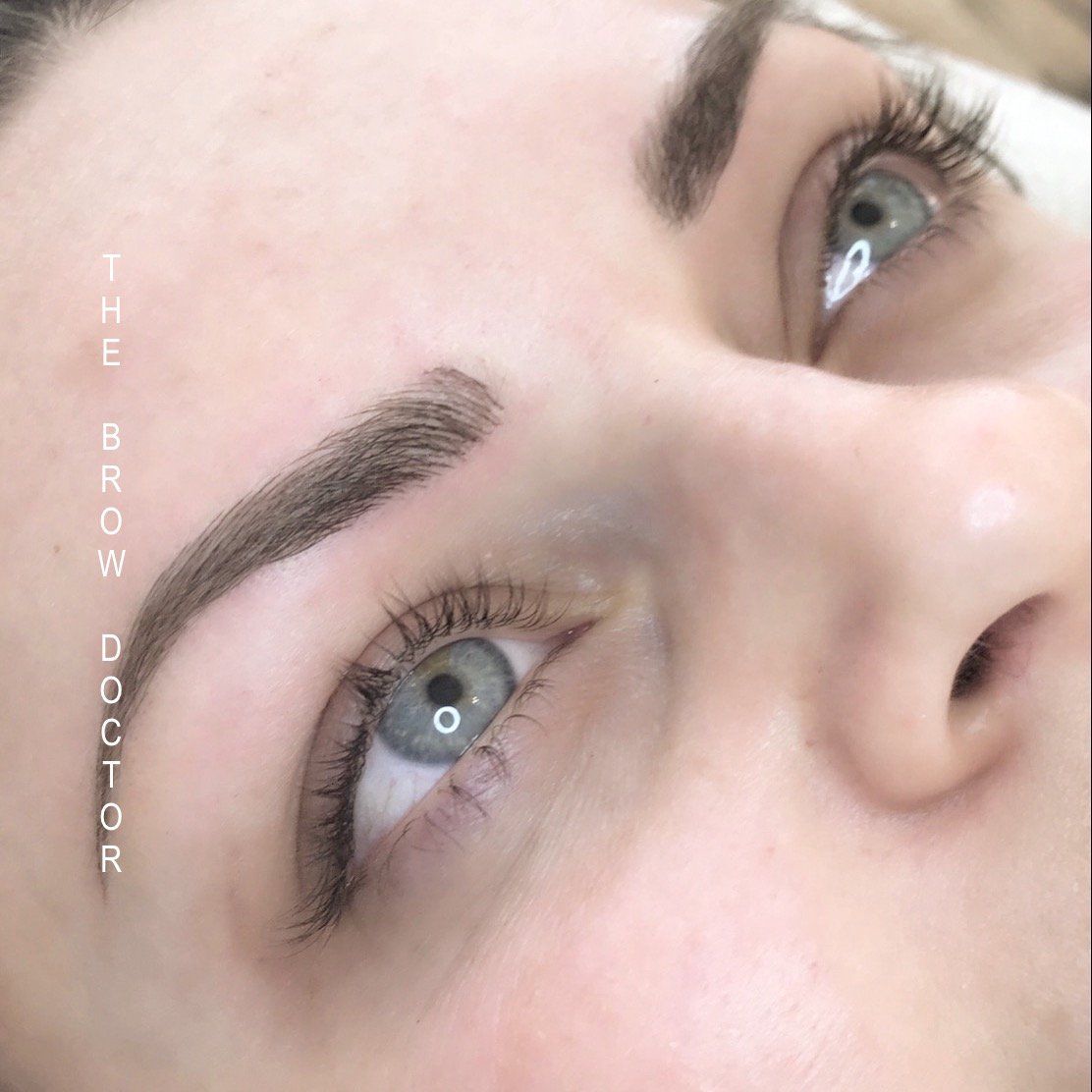 Before and After Micro-Blading Langley