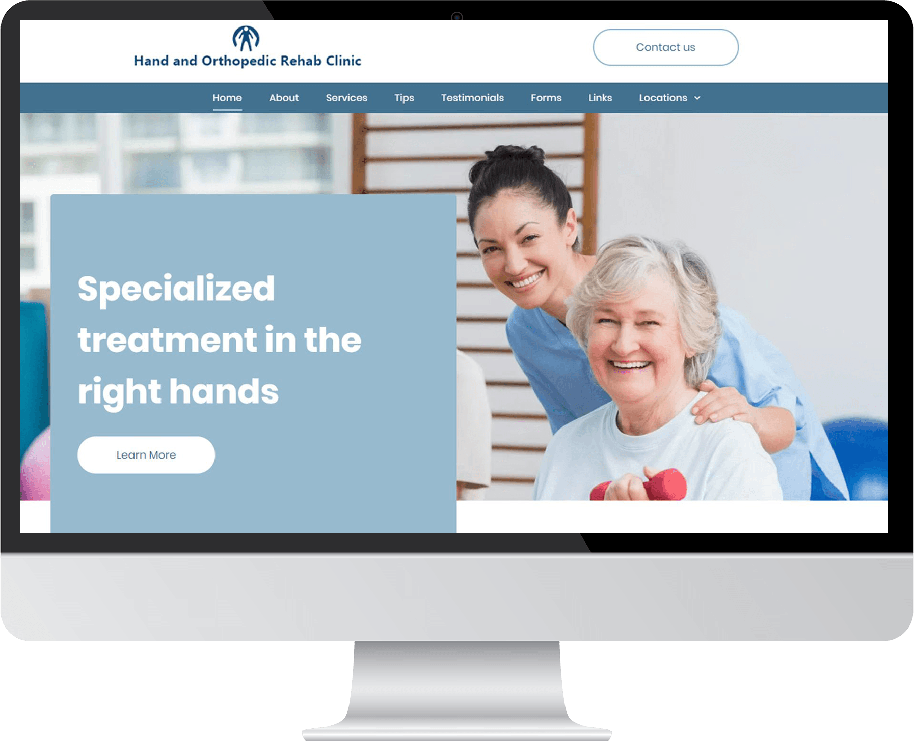 Engage website portfolio Medical