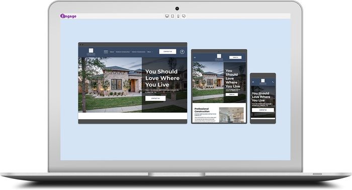 Engage Website Design First Draft