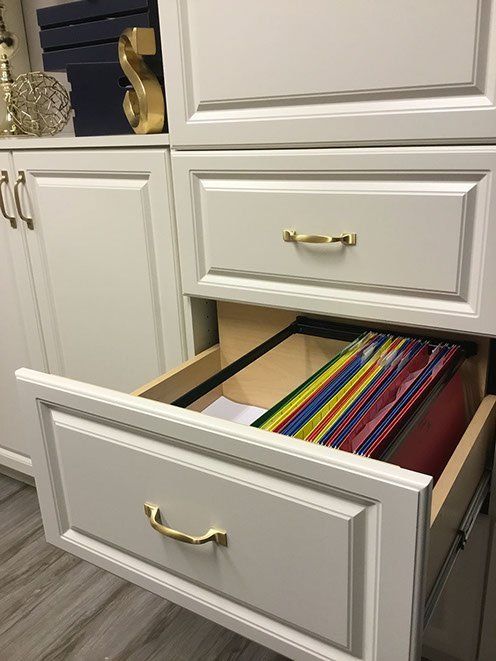 open drawer