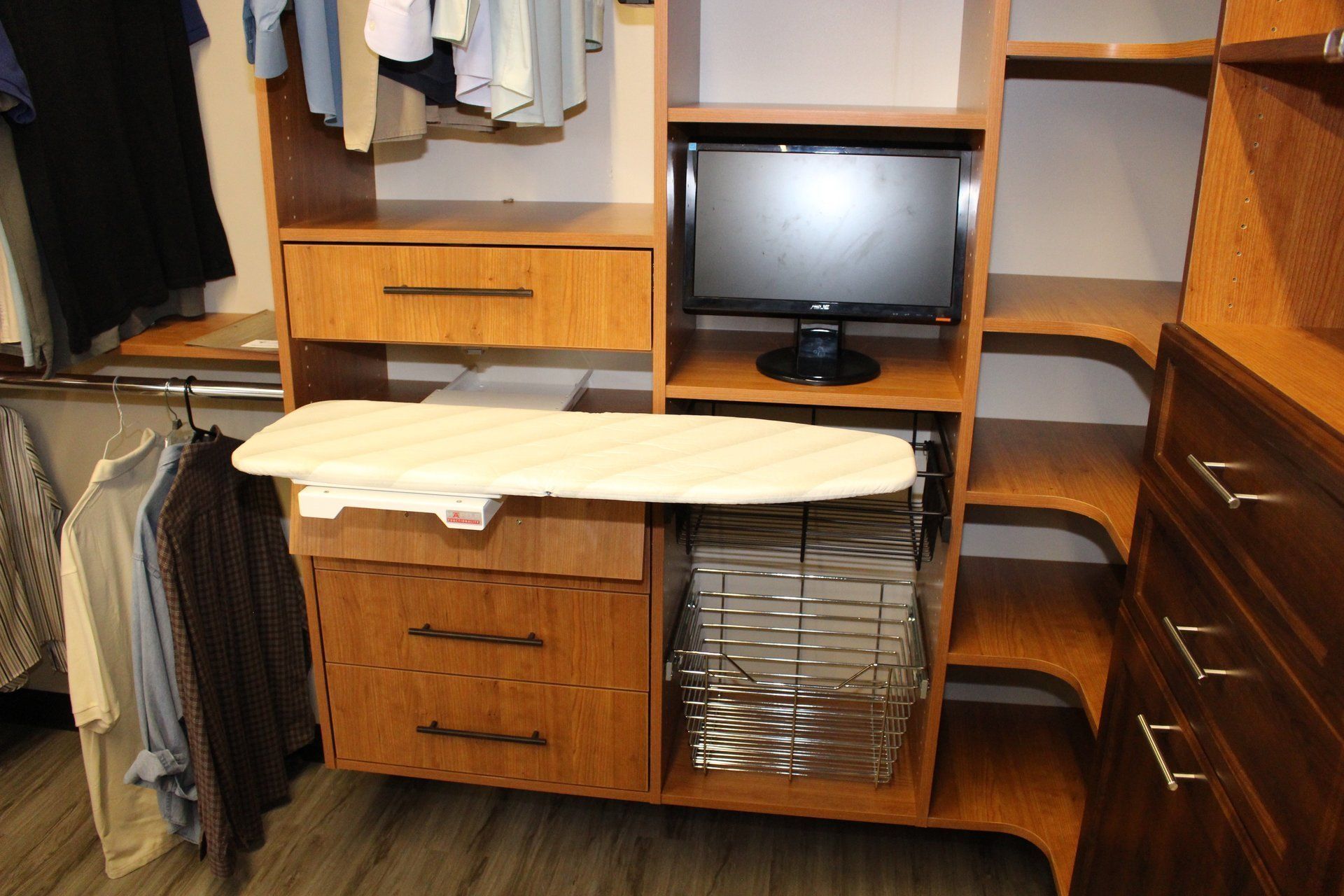 living room closet