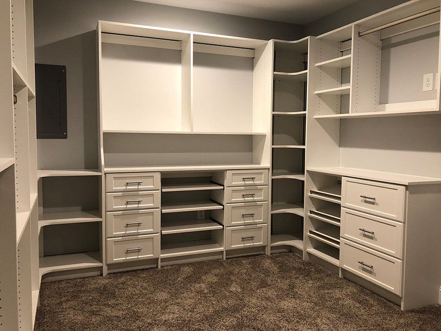 Open closet