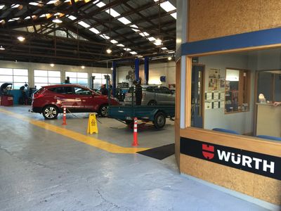 Engine repairs expert at work in Dunedin 