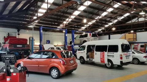 Motor repairs workshop