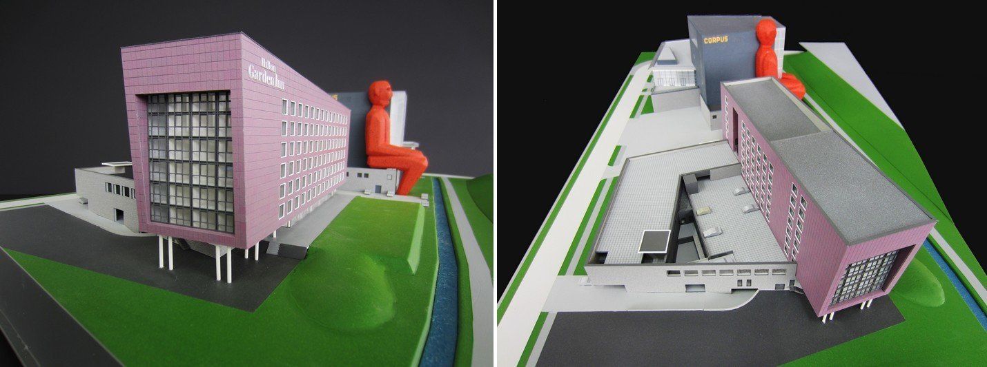 maquette foto Corpus hotel