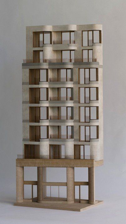 Gevelmaquette Labeau Brussel