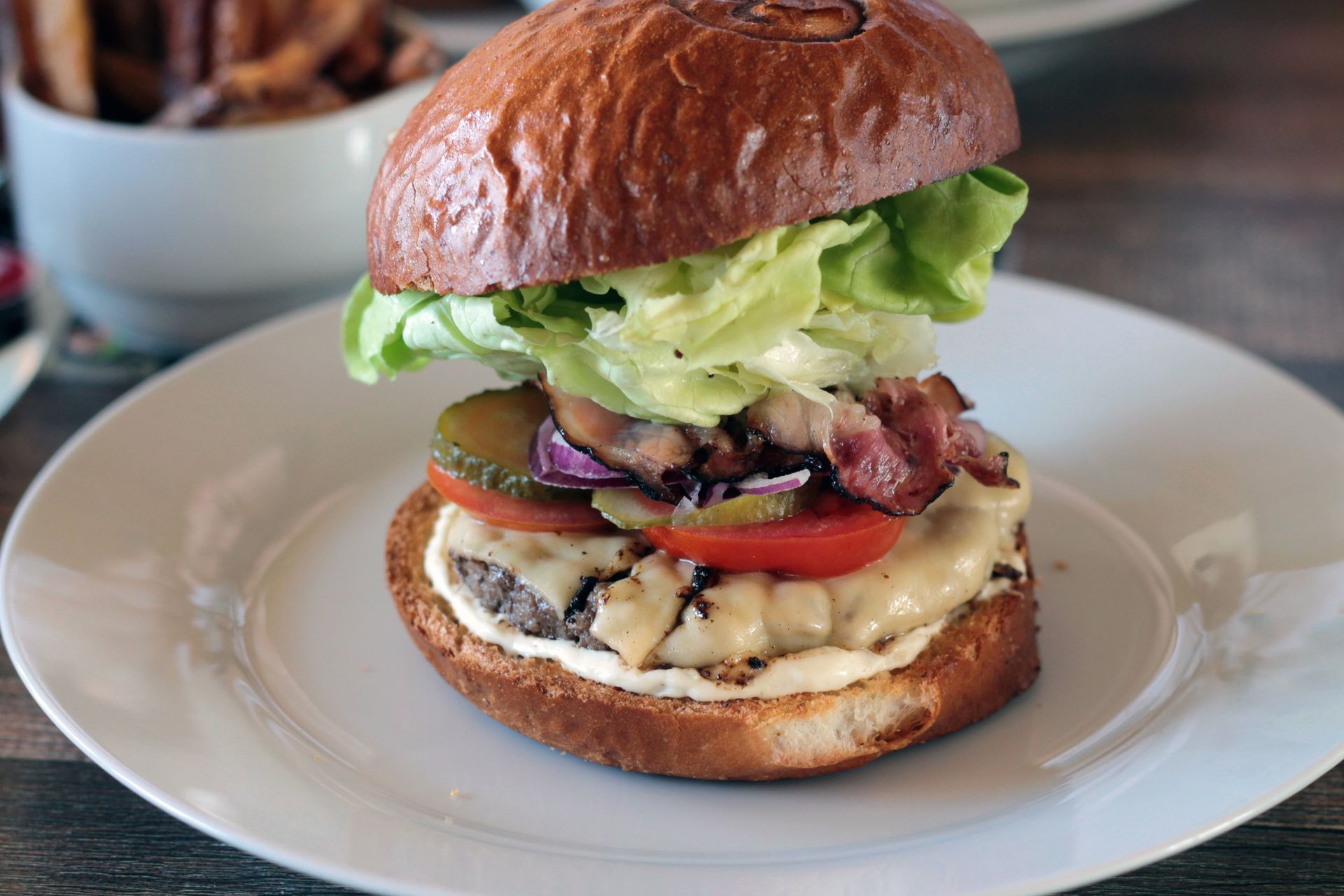 A hambuger