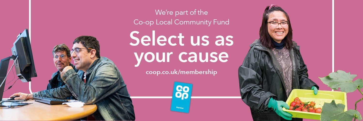 Co-op Local Community Fund - Select us as your cause. We're part of the Co-op Local Community Fund