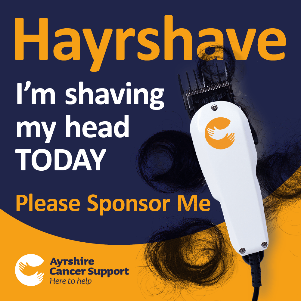 I'm shaving my head TODAY for Hayrshave I'm shaving my head TODAY for Hayrshave