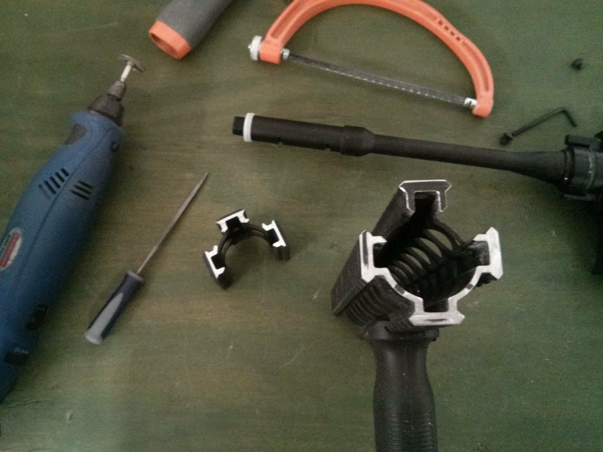 Re-desgining front rail @ Waterfoprd Airsoft